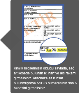 ruhsat-seri-no